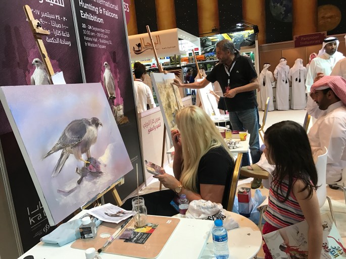 Falcons in Qatar